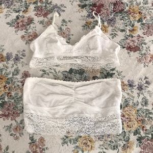 Two medium Gilly Hicks bandeaus